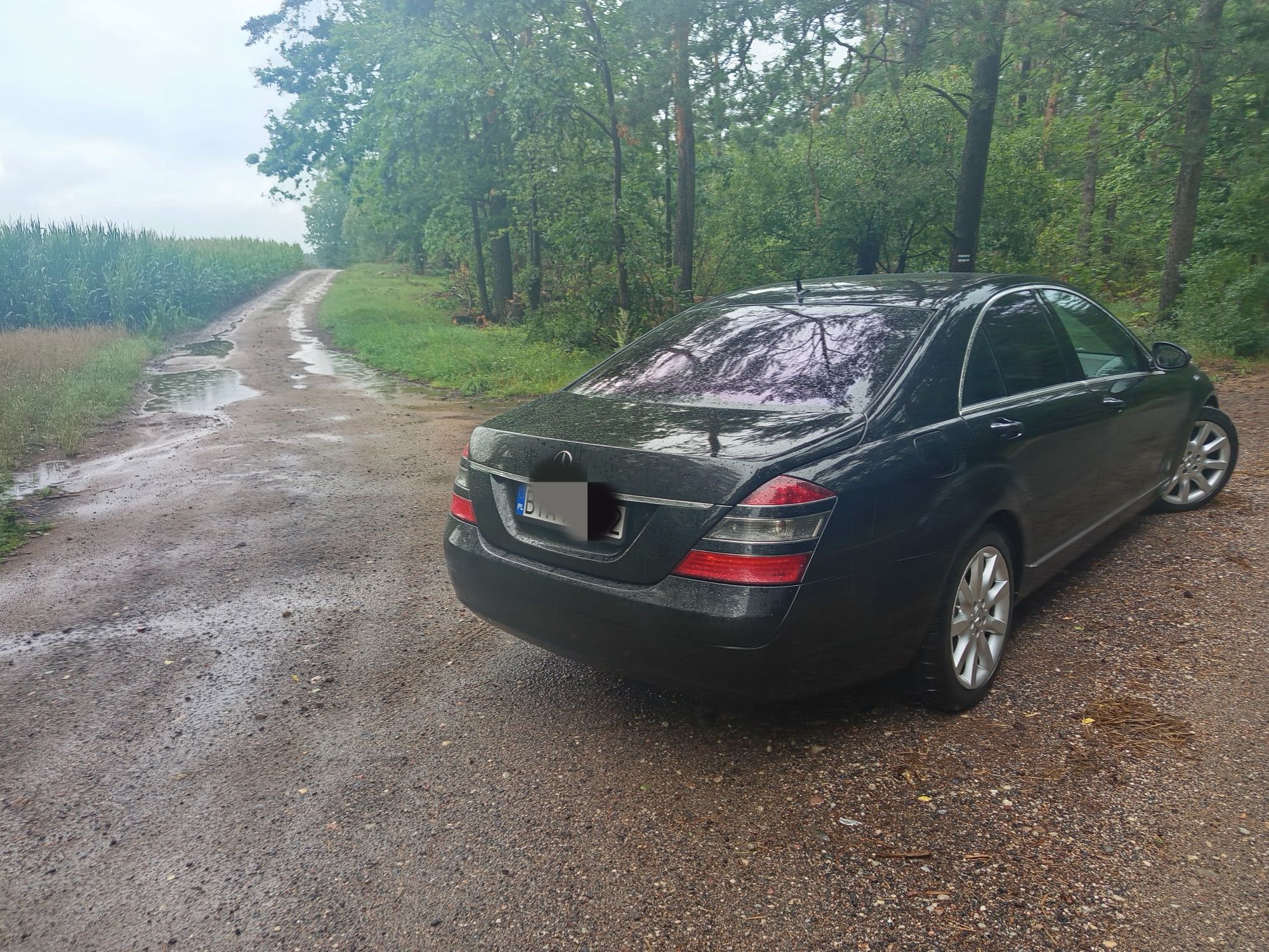 Mercedes s350 odciągi masaże