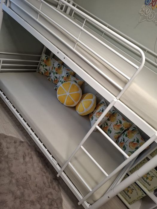 Luzko piętrowe jysk stalowe