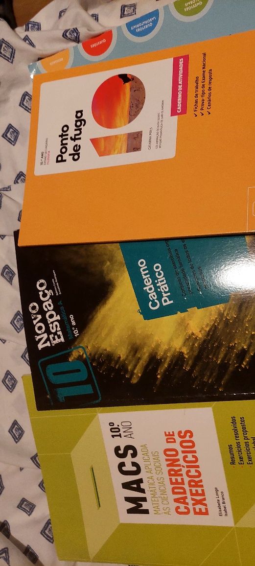 Livros escolares atividades 10.ano e 11.ano