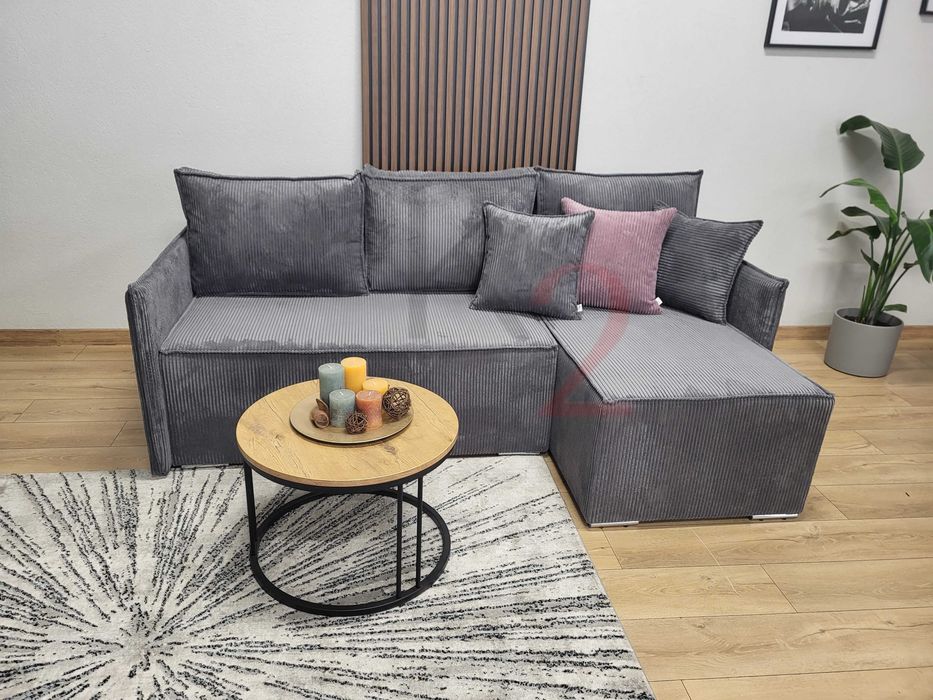 Narożnik Fabio Sofa Kanapa USB Rogówka Łóżko BONELL Fotel POD WYMIAR