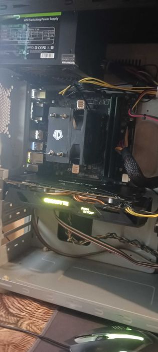 Ігровий ПК G5600F / RX 480 / 16 ГБ RAM / SSD 128+240 ГБ