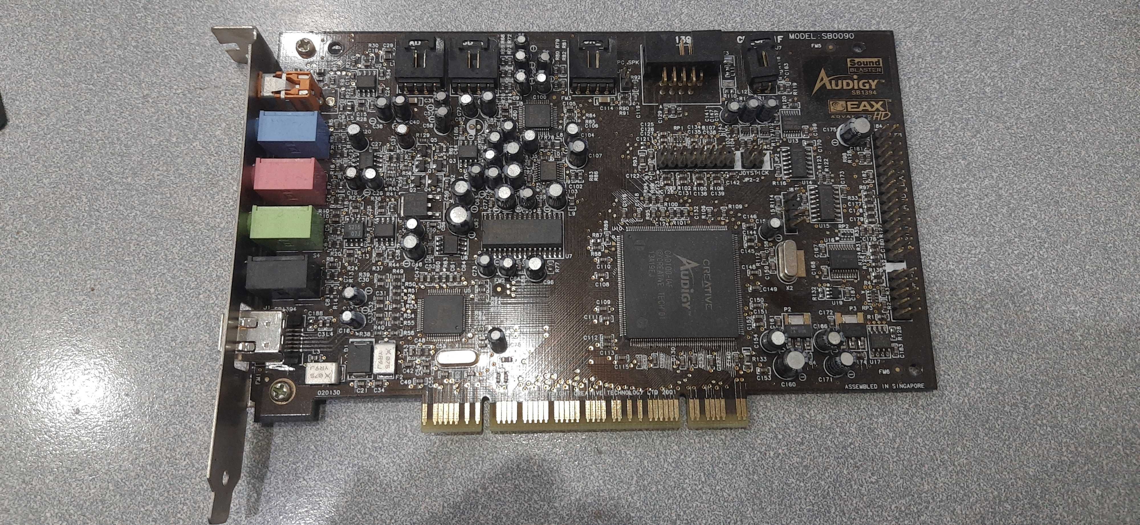 Creative Audigy SB0090 (SB1394) PCI, 5.1, SPDIF