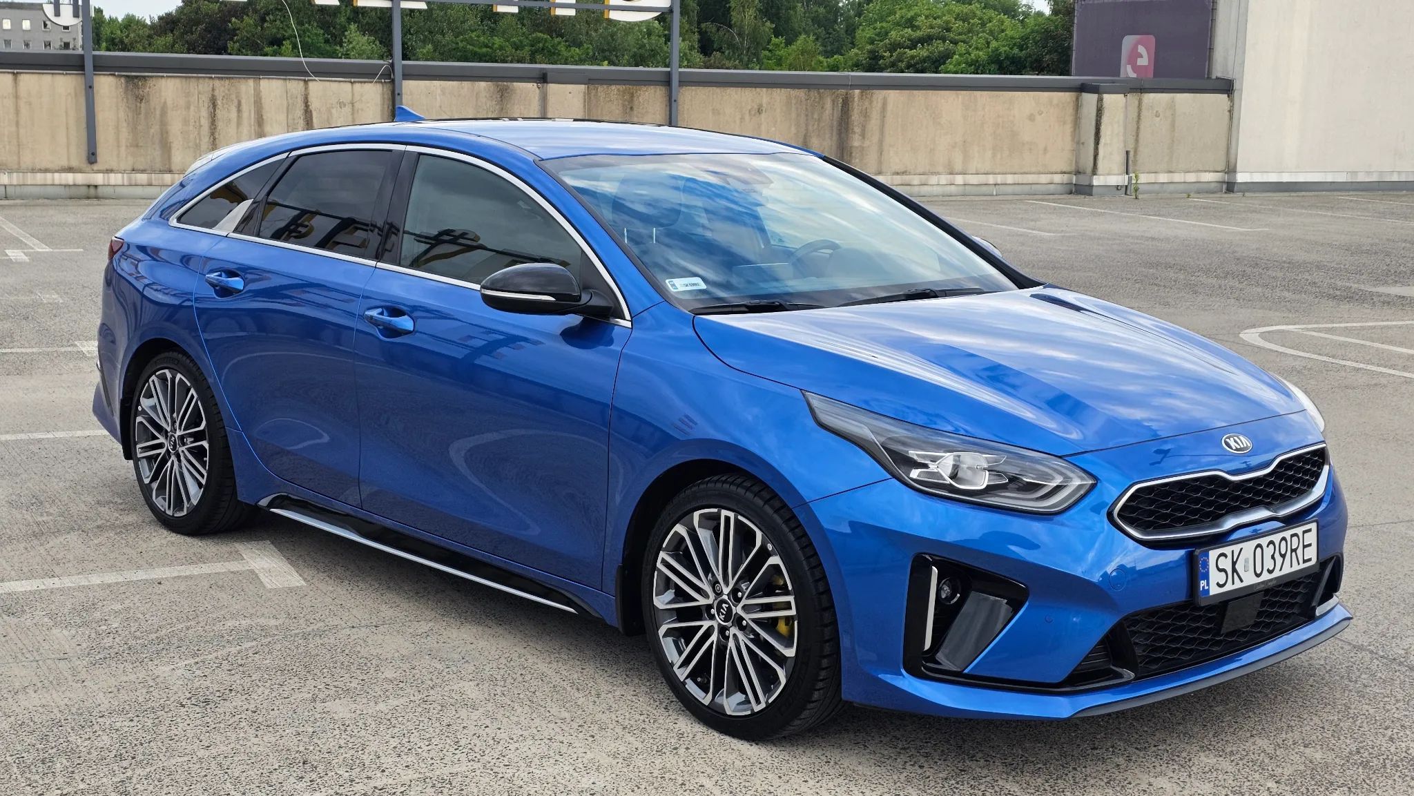 Kia ProCeed Kia Proceed 1.4 140KM (Chip-box 170KM) DCT 2019 Blue Flame (gwarancja)