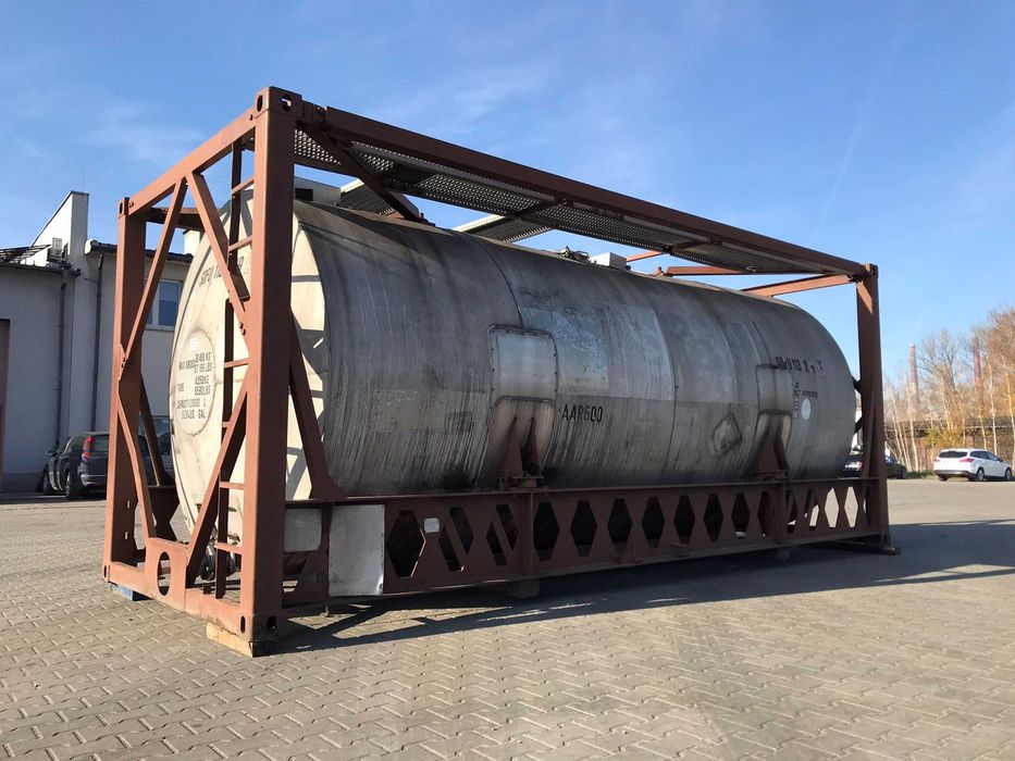 Zbiornik nierdzewny KO 20 000- 20m3- 20000l-TankKontener cysterna kwas