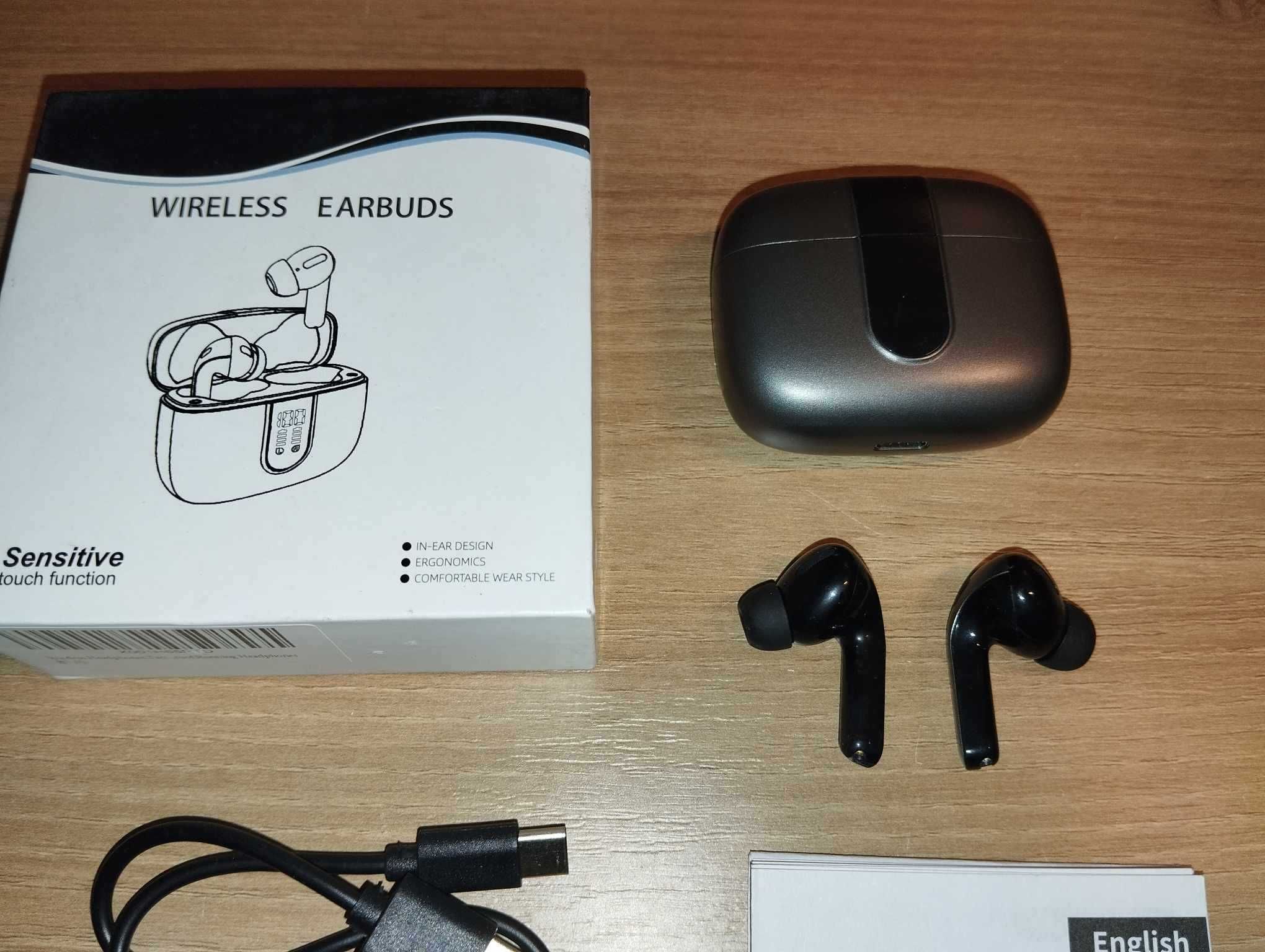 Słuchawki Bezprzewodowe Bluetooth - X08 - Szaro-Czarne