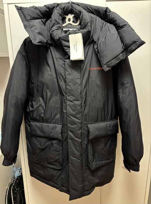 Calvin Klein kurtka meska zimowa parka rozmiar M