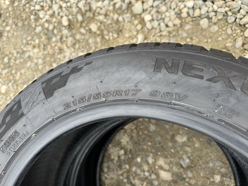 Opony 215/55R17 Nexen wielosezonowe. 7mm 2020r WYSYŁAMY !