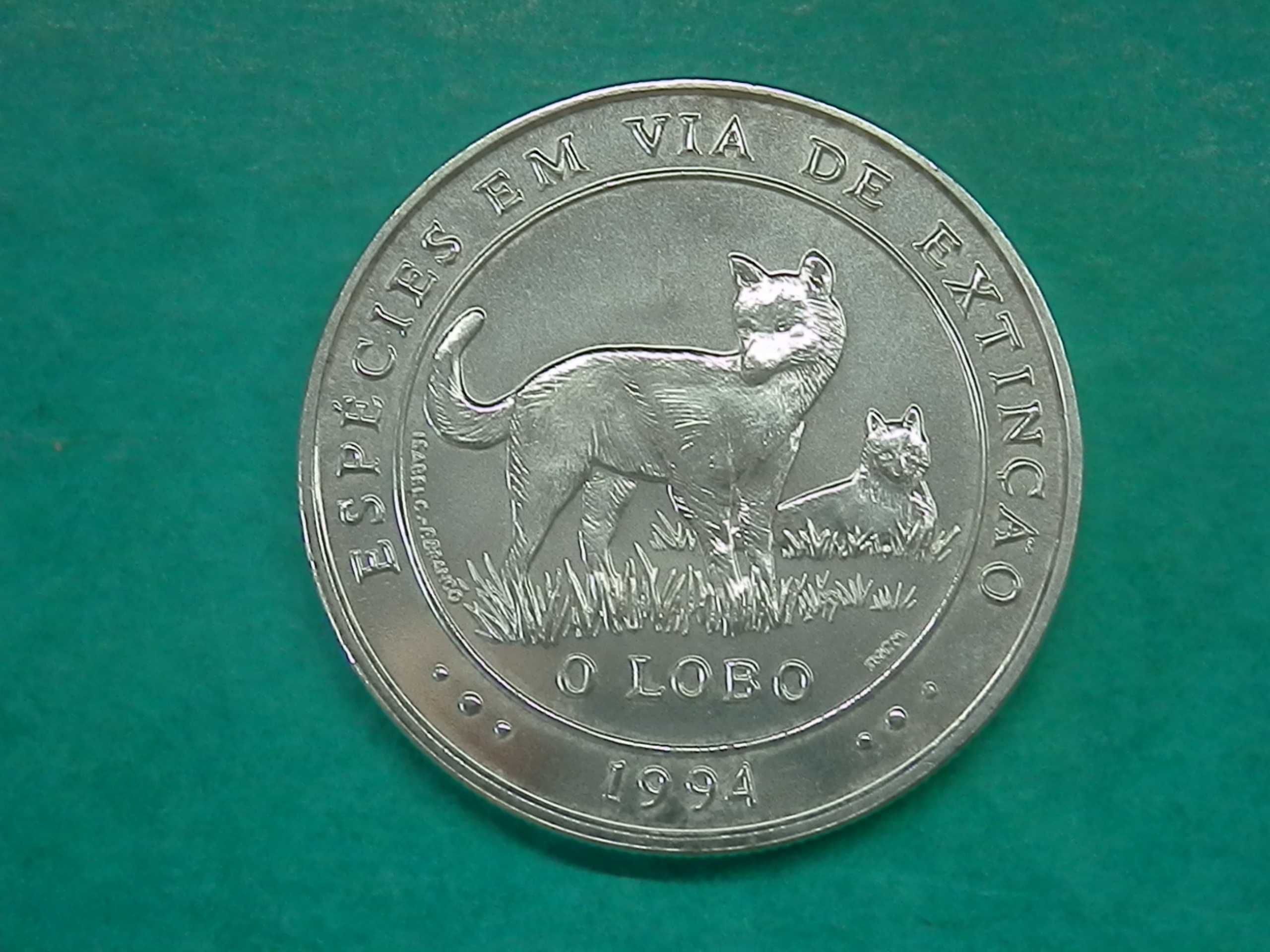 1287 - Comem: 1.000 esc. 1994 prata "LOBO", por 75,00