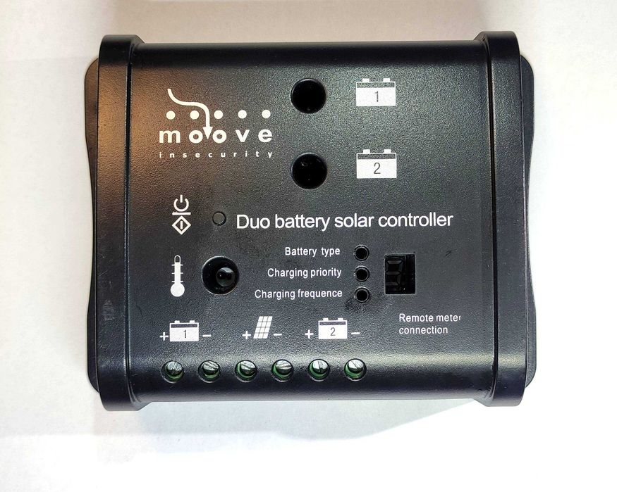 Regulador Painel Solar Bateria Auxiliar e Motor 12V 10A