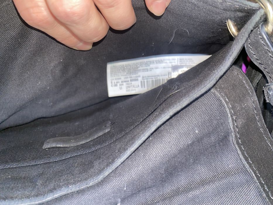 Сумка Манго MNG замш натуральний