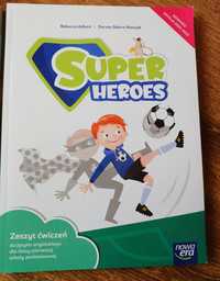Super Heroes Podręcznik i ćwiczenie klasa 1 nowa era