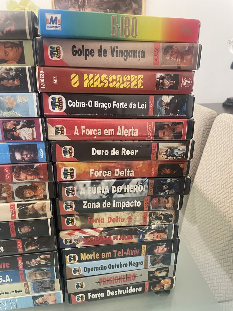 Lote 30 filmes  vhs classicos