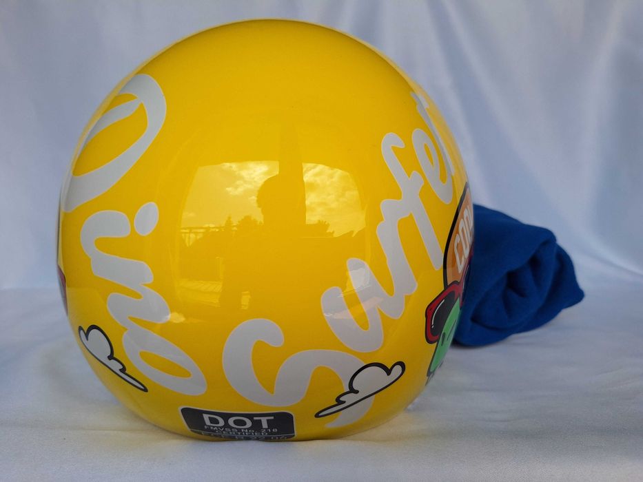 Kask dziecięcy Yema Freeup Surfer Dino S 48-55cm