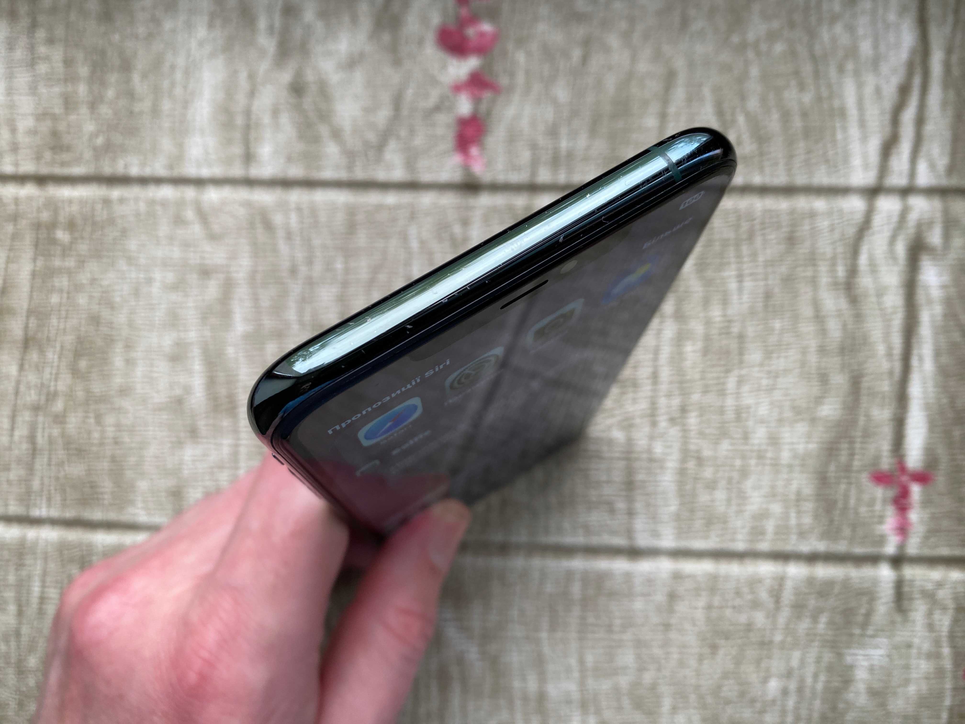iPhone 11 Pro Max 256 Gb Midnight Green neverlock все работает
