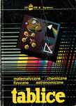 Tablice Matematyczne Chemiczne Fizyczne Astronomiczne A71329
