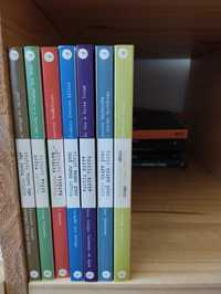 Coleção de 7 livros de prosa e poesia portuguesa, intitulada Frente e