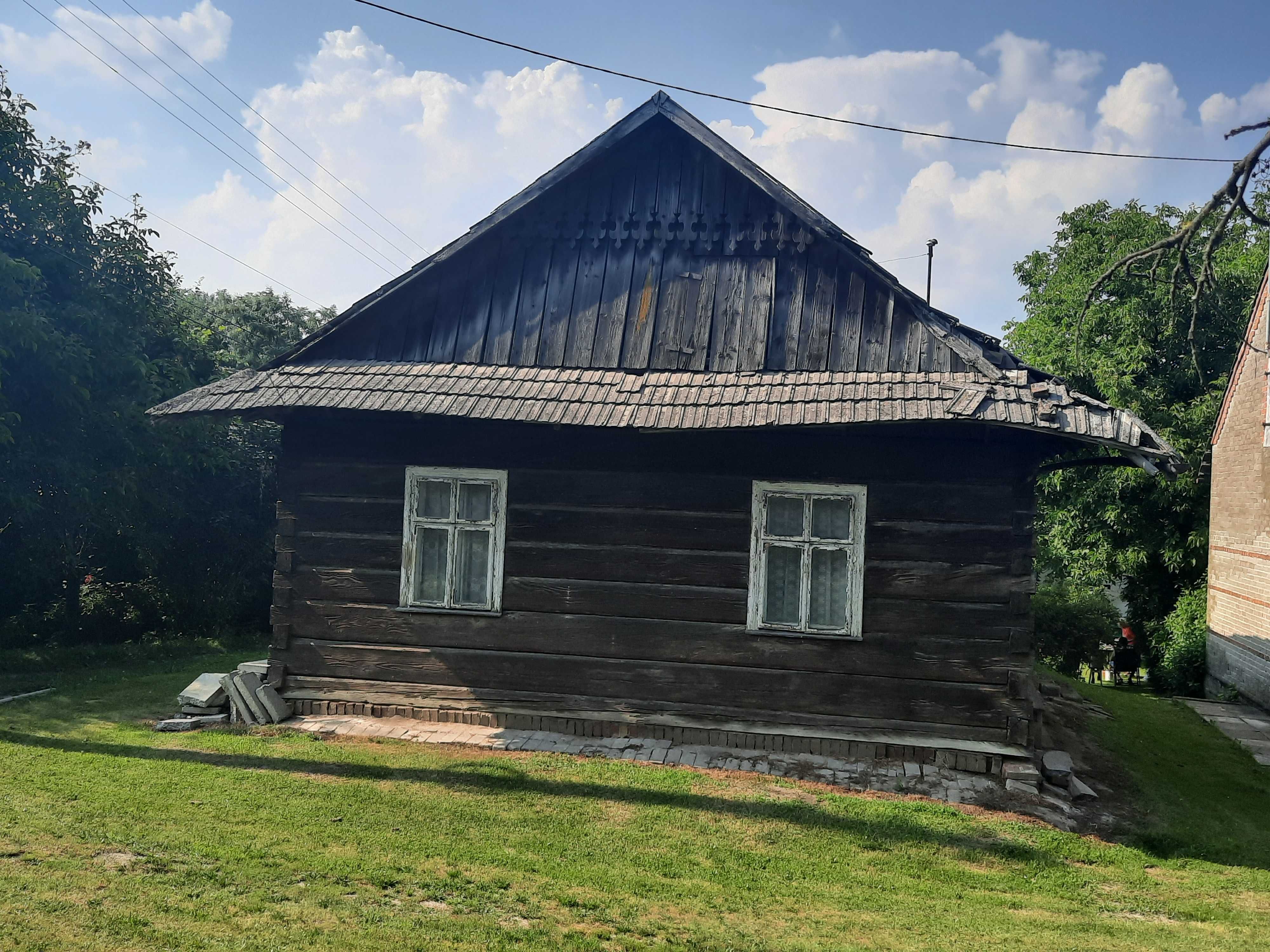 Dom drewniany do rozbiórki