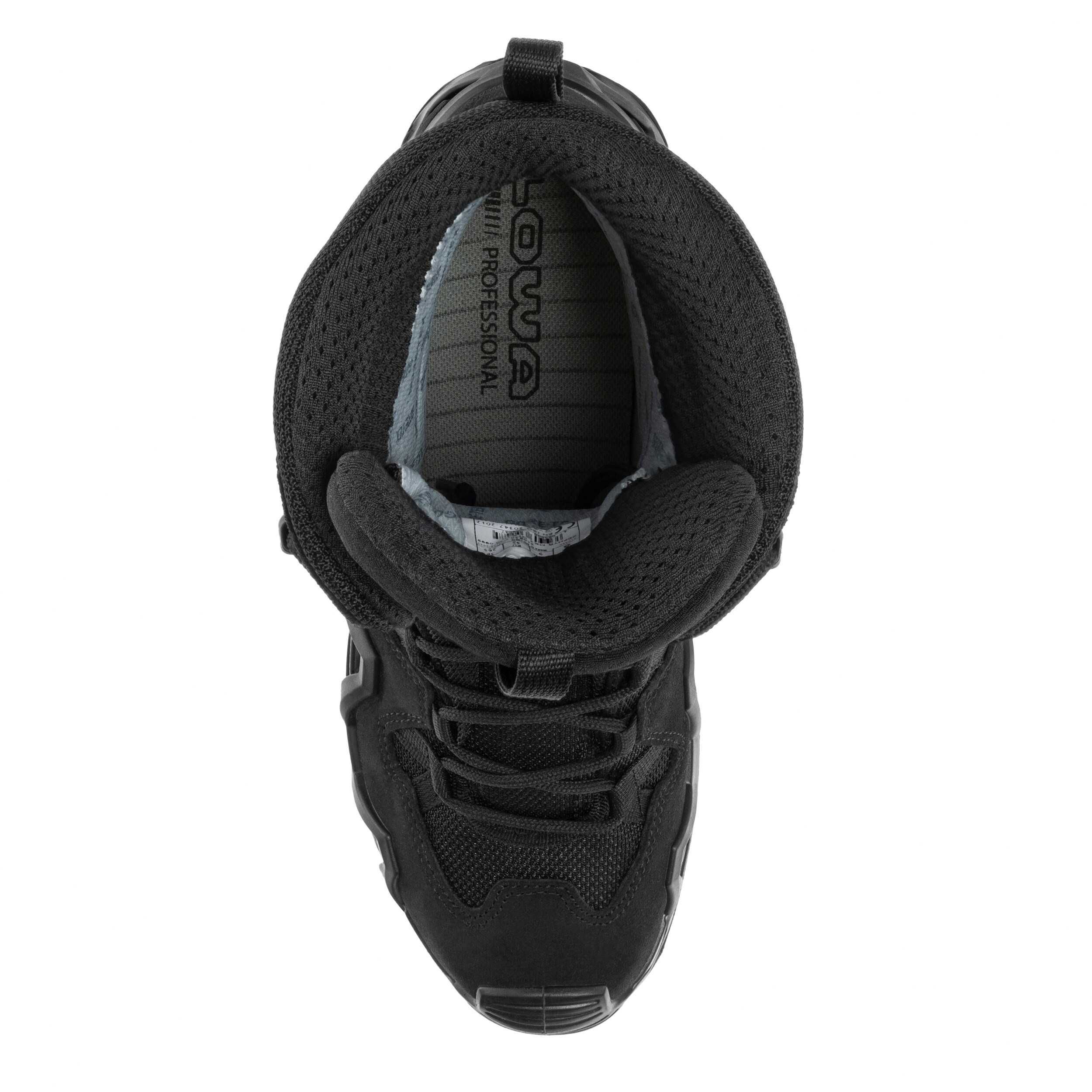 Buty LOWA Zephyr GTX HI MK2 Black/Czarne Straż graniczna, Policja