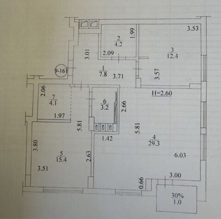 ЖК Файна таун Продам 3-к з дизайнерським ремонтом 78 м2 Салютна  ТОП