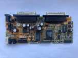 Płyta płytka elektroniczna 14,8x6 cm,  25 pin x 2 szt + gniazdo DC 5,5