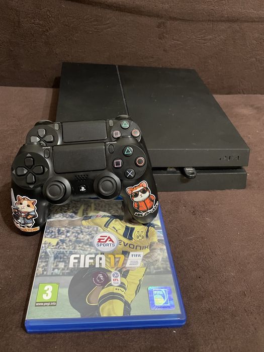 Playstation плейстейшн 4 два геймпада 2 джойстика игры подписка