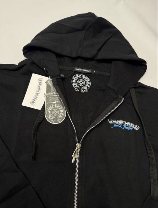 ‼️Чорна пʼятниця‼️ Кофта Chrome Hearts / Кофта Хром Хартс / Зіпка