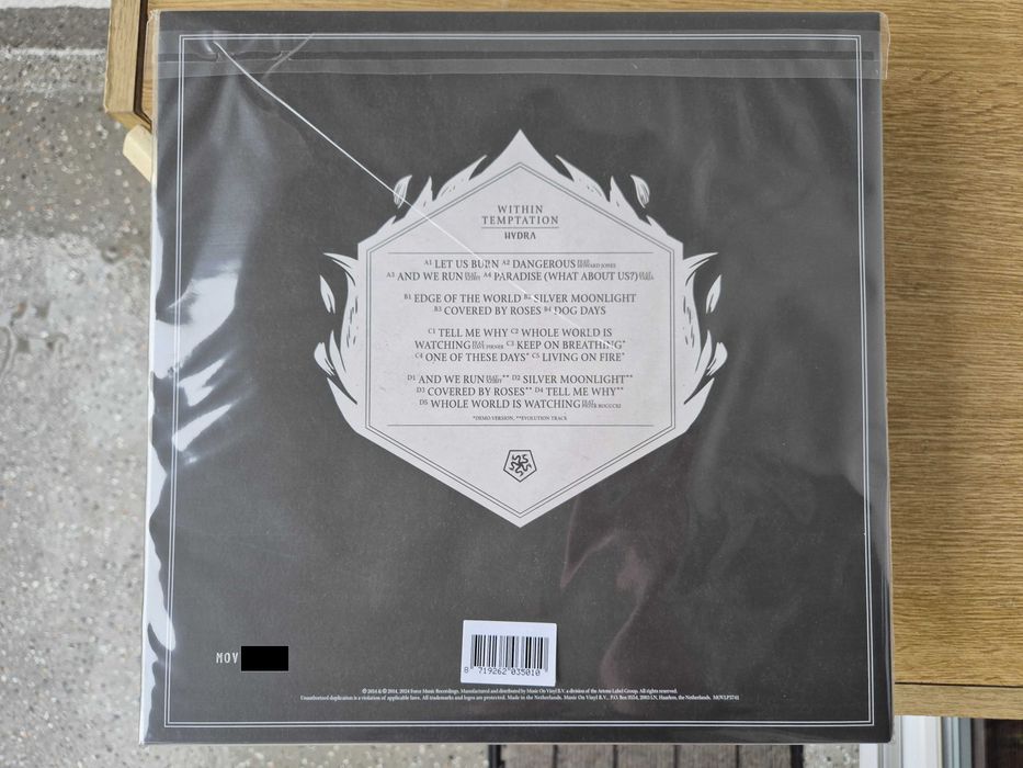 Within Temptation: Hydra (2014/2024) (2LP, Blue & White Marbled Vinyl)