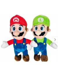 Maskotka Luigi super Mario Bros pluszak przytulanka