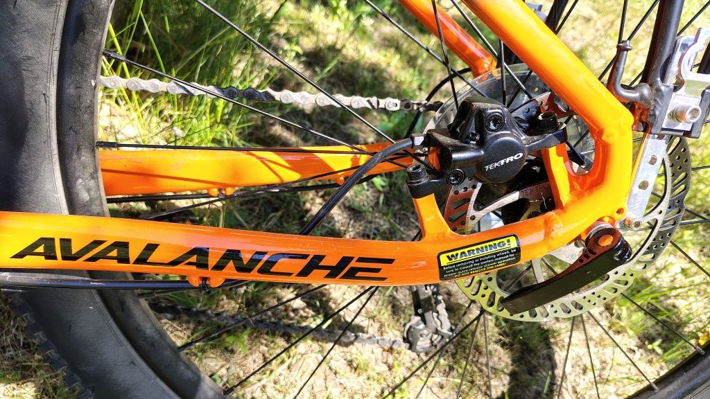 Rower GT Avalanche - jak nowy z bagażnikiem