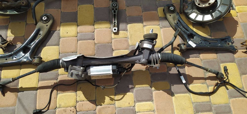 Поворотный кулак пассат б7 сша usa ступица цапфа рейка рулевая