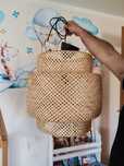 Nowa lampa bambusowa ikea