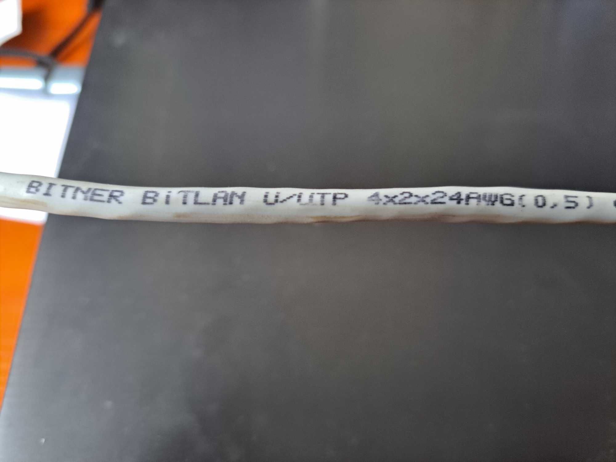 Kabel sterowniczy 8 żył - drut