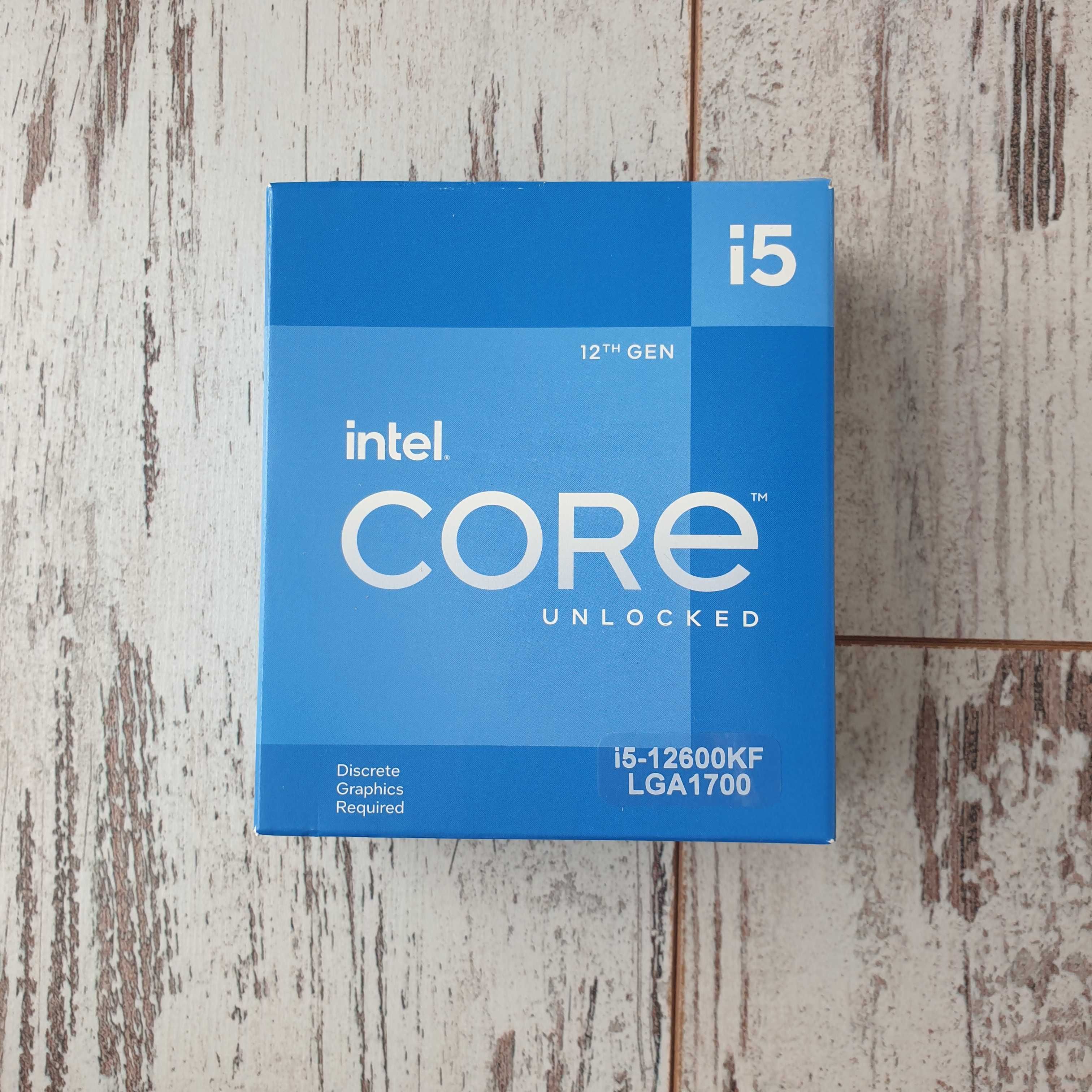 Новий Процесор Intel Core i5-12600KF - нерозпакований