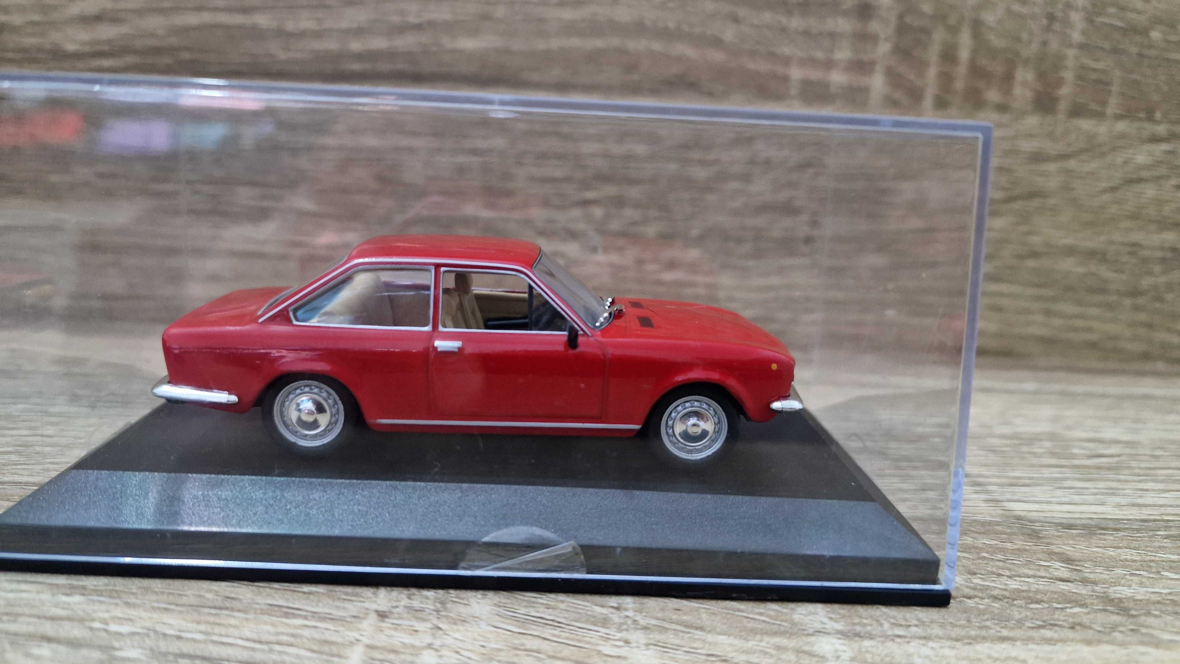 Miniatura Coleção Fiat 124 Sport 1971