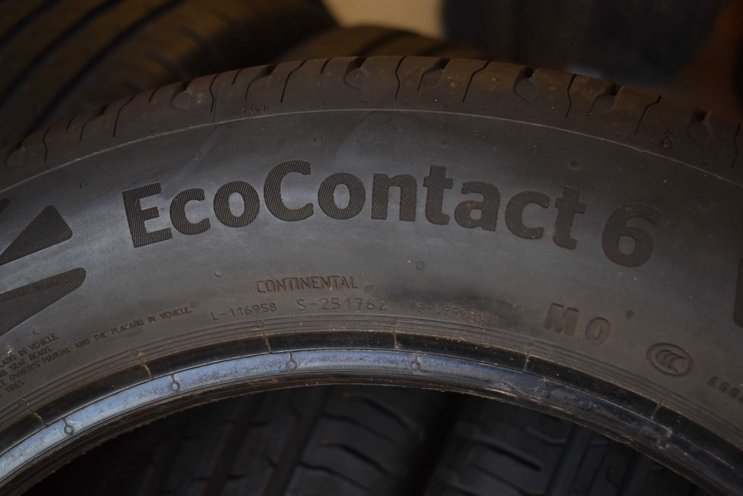 225/55R17 97V Continental Ecocontact 6 nowe 2021 komplet