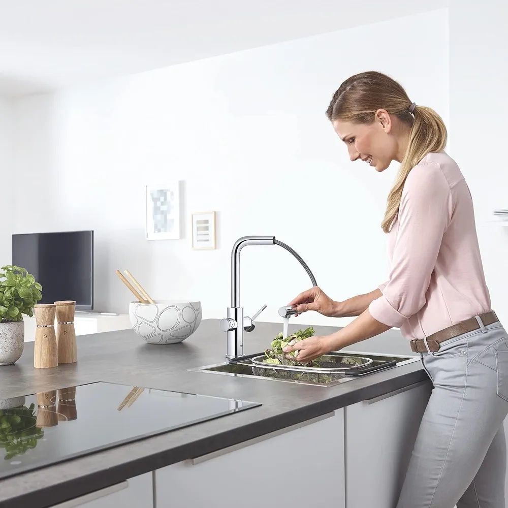 GROHE Blue Home Zestaw z funkcją filtra, WiFi 
do wody gazowanej, Wi-F