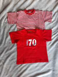 2 t-shirt - 12 meses