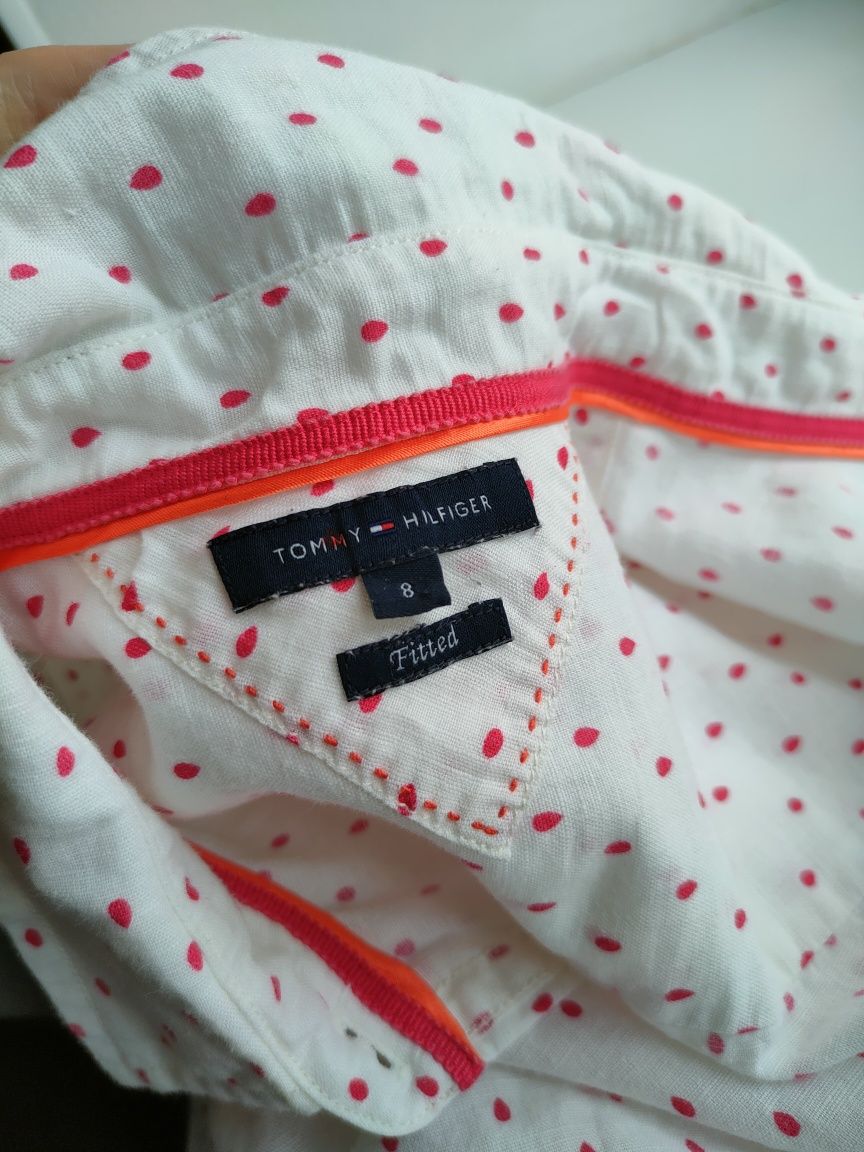 Tommy Hilfiger льон бавовна жіноча сорочка