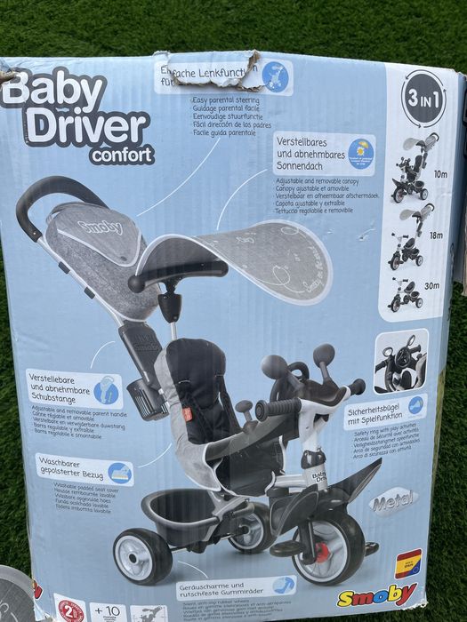 Triciclo Smoby Baby Driver Confort