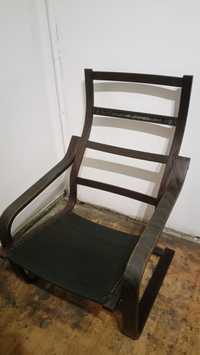 Fotel    brązowy