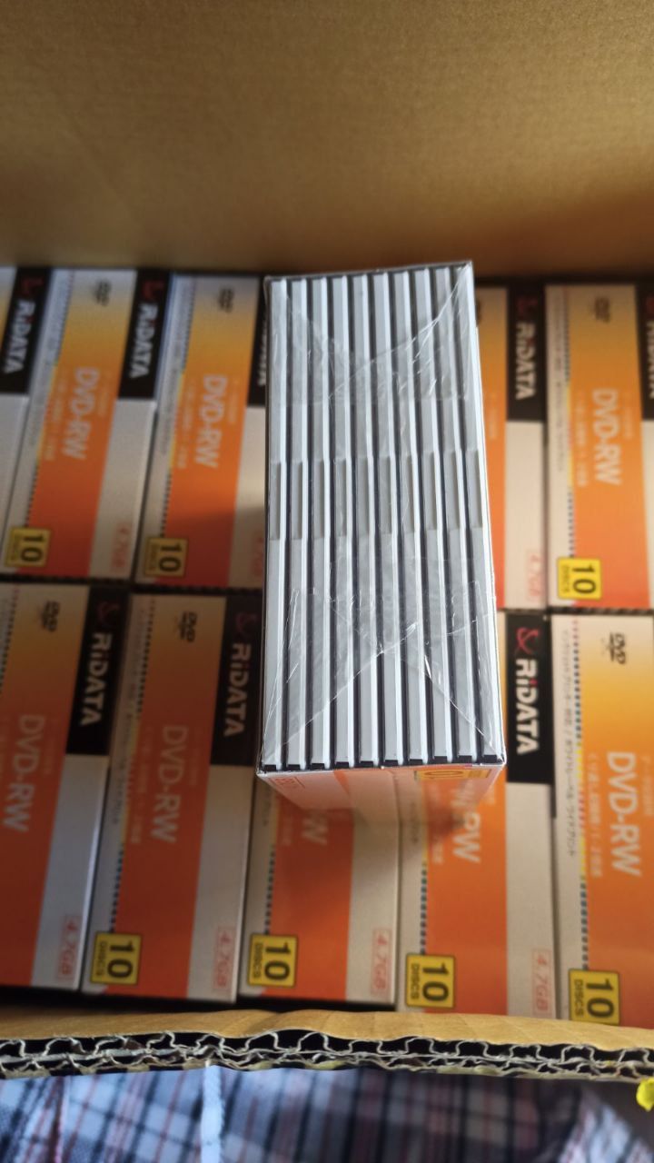 Dvd-rw ridata 4.7 gb