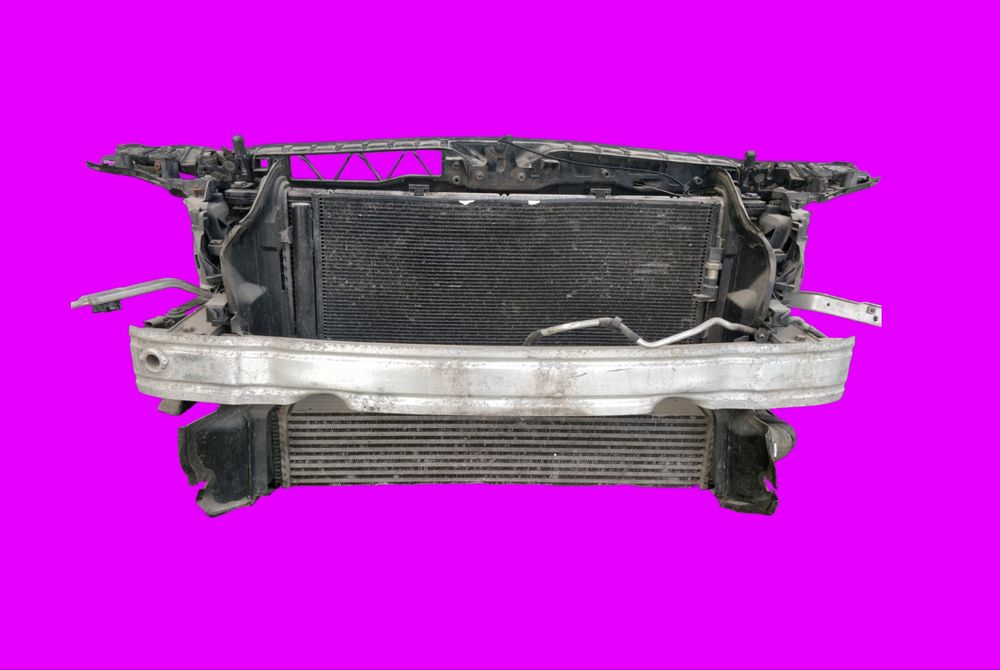 pas przedni 3.0 TDI audi A7 4G A6 C7 KOMPLETNY 2011- chłodnice zderzak