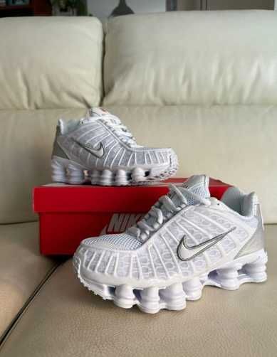 "Buty Trampki" Nike_Shox_TL_White_R.42