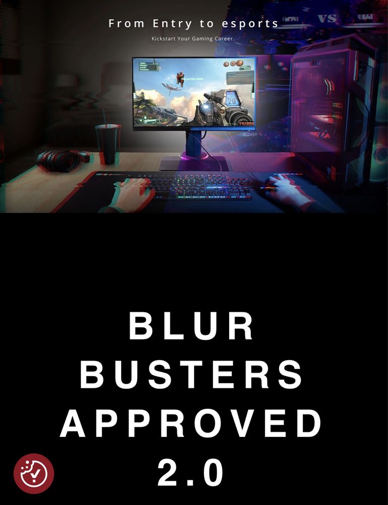 Monitor Gaming ESports 240hz