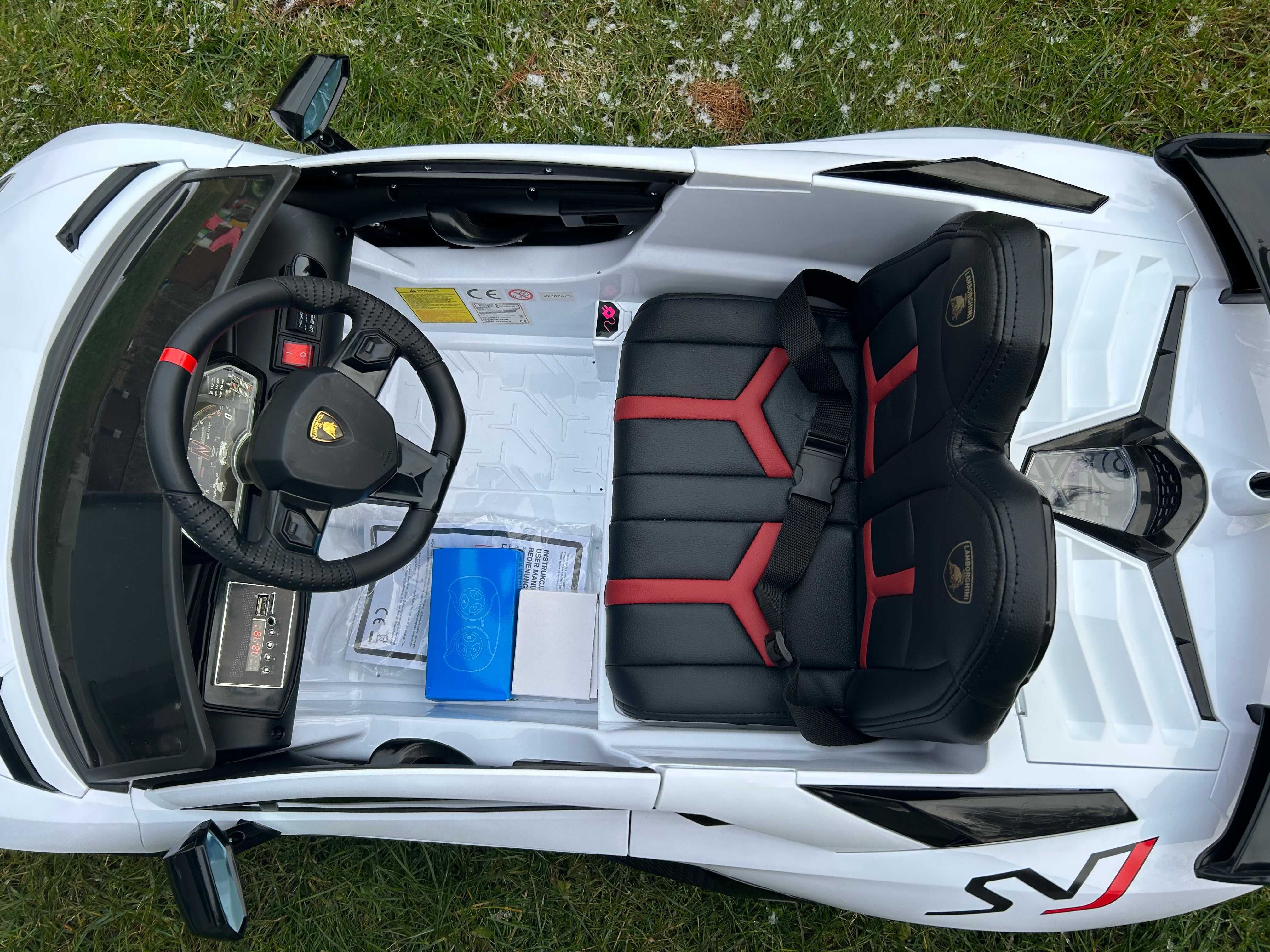 LAMBORGHINI Aventador SVJ Auto na akumulator Pojazd samochód Pilot