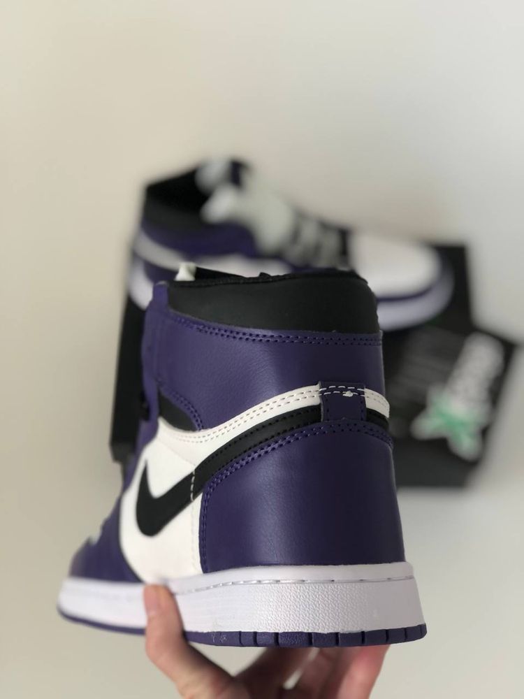 Buty Nike Air Jordan court purple high