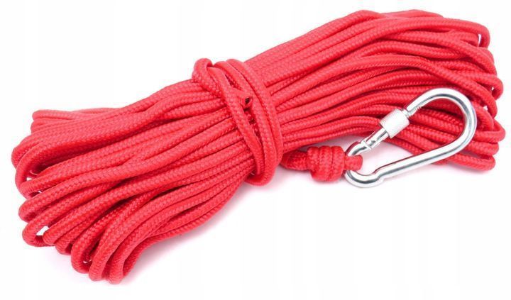 Magnes Neodymowy Uchwyt 100Kg Do Poszukiwań + Lina