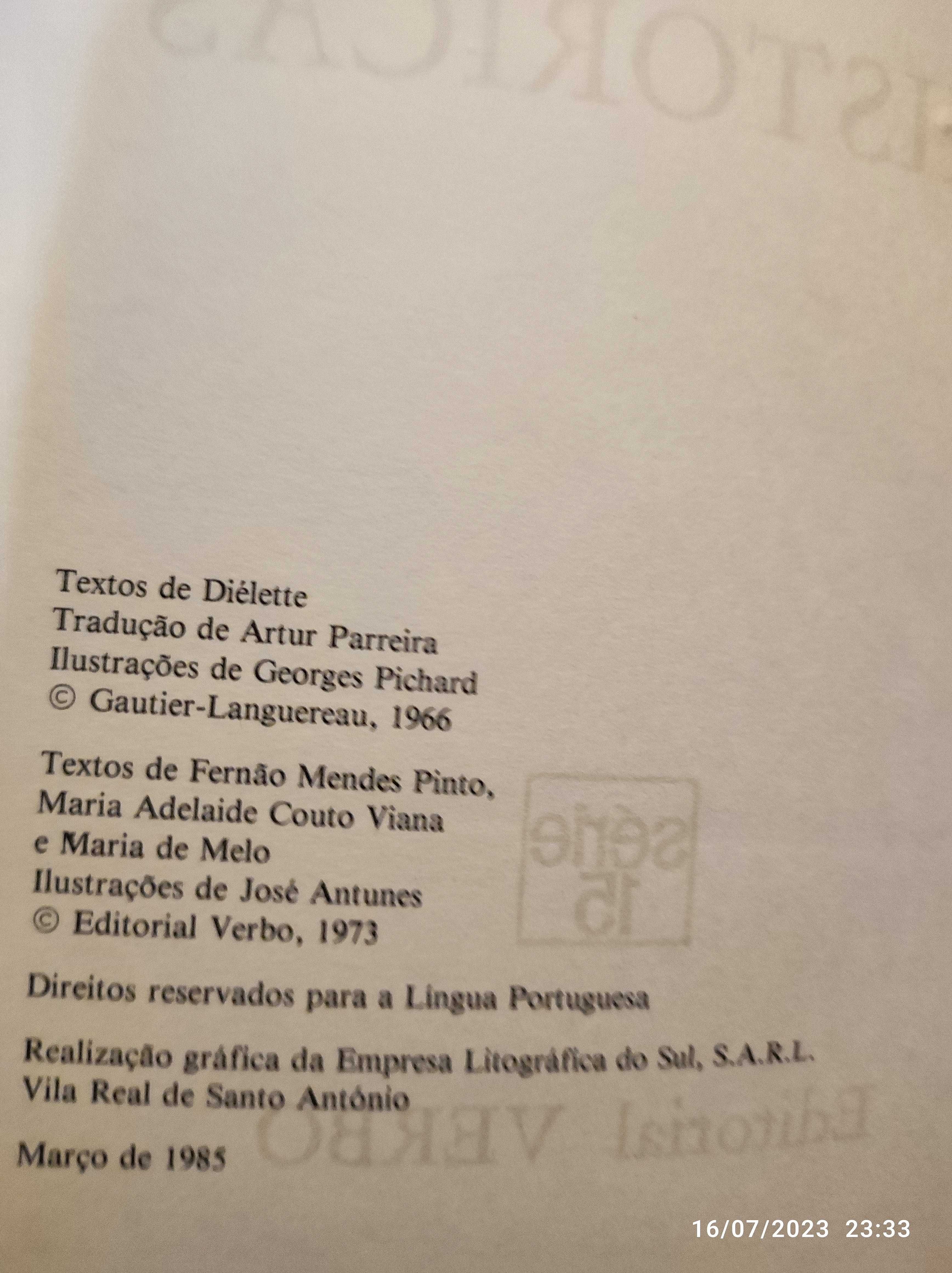 15 Aventuras históricas, Editorial Verbo, 1985