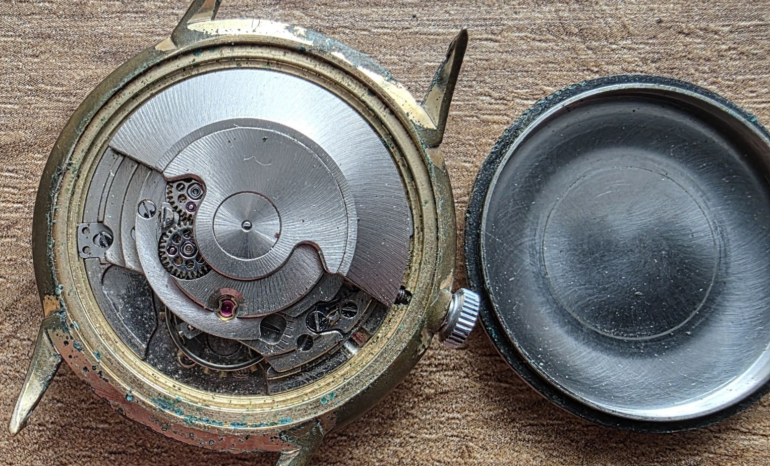 Zegarek Blumus de Luxe automatic 25 rubis imcabloc meski vintage
