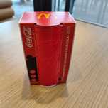 Nowa McDonald's Coca-Cola Szklanka Limitowa edycja Czerwona